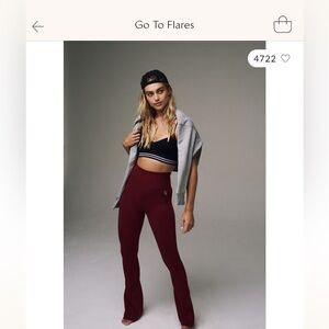 Free People Flare Leggings